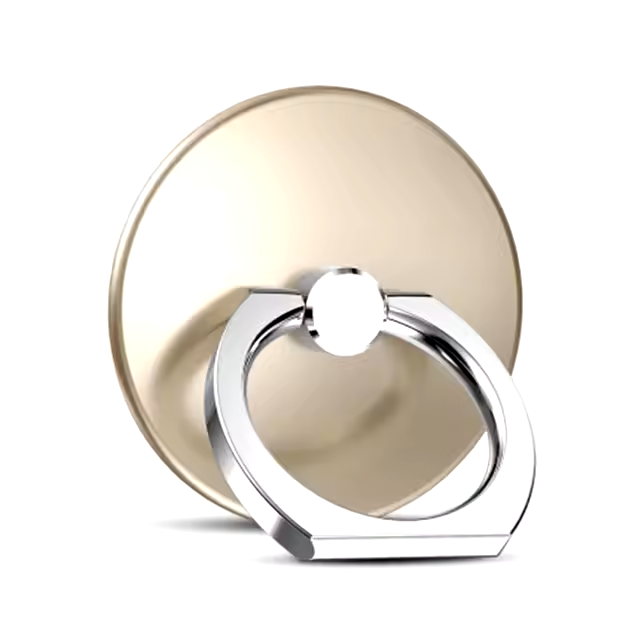 Telefoon ring in het goud accessoires